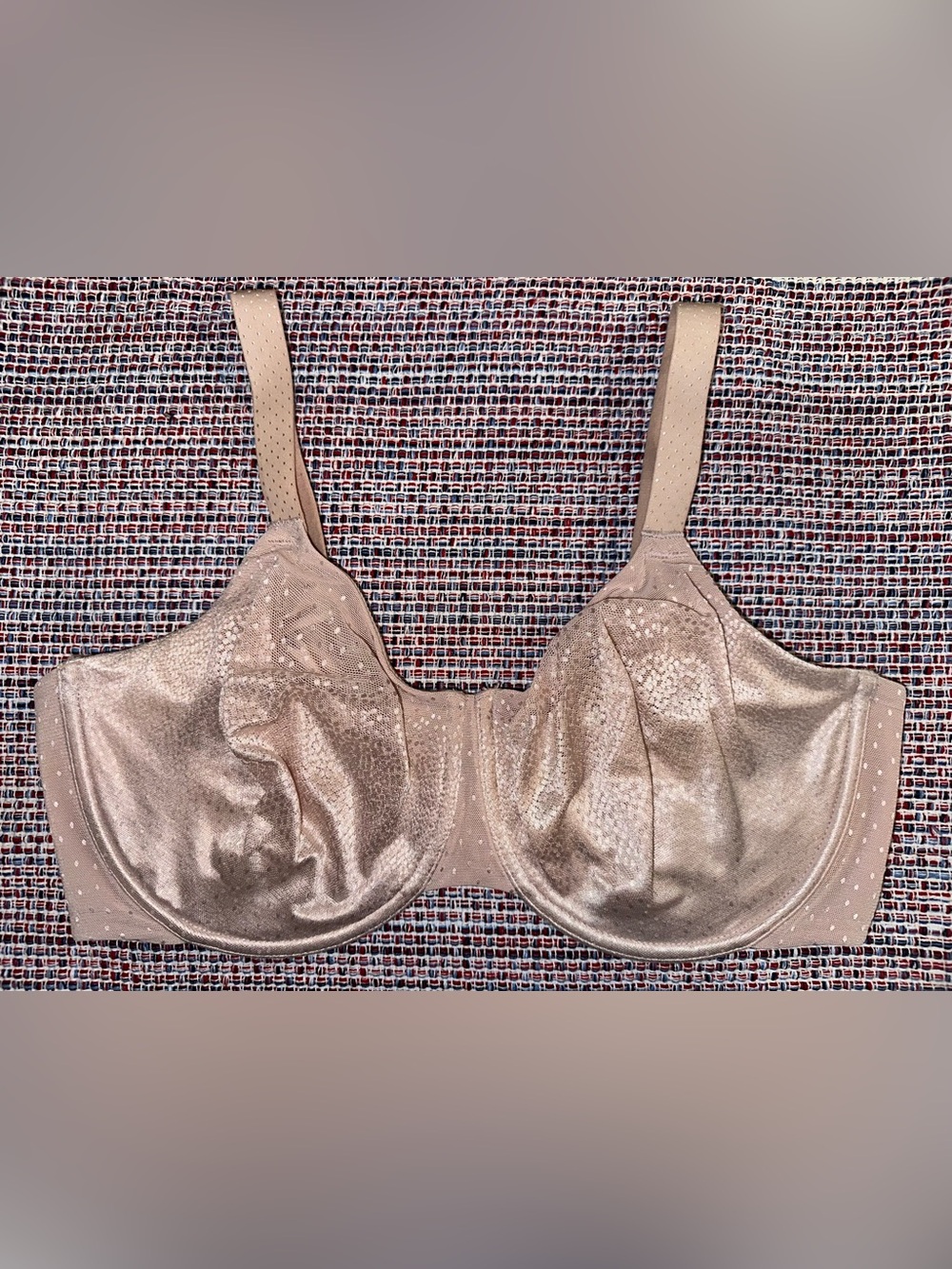 Wacoal 855303 Nude Back Appeal Underwire Bra 40G Full Coverage MINT CONDITION